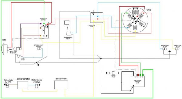 Schaltplan Blinker Roller - Wiring Diagram