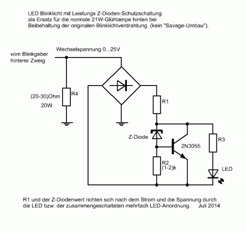 Spezial-Blinkgeber für LED-Blinker, Leistung 1 - 30 W von Louis