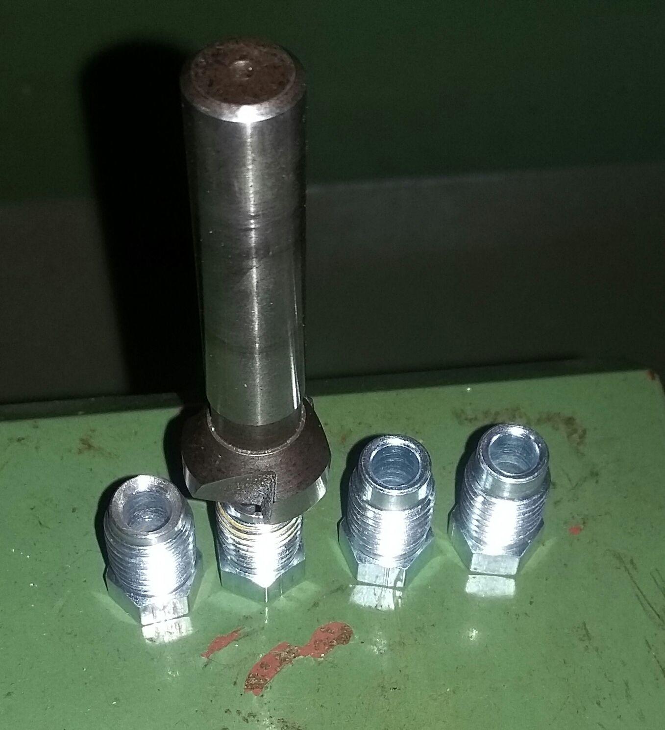 Bremsleitungsverschraubung Mutter Nippel Verbinder Ø 4,75 - 6,00 mm  Bremsleitung