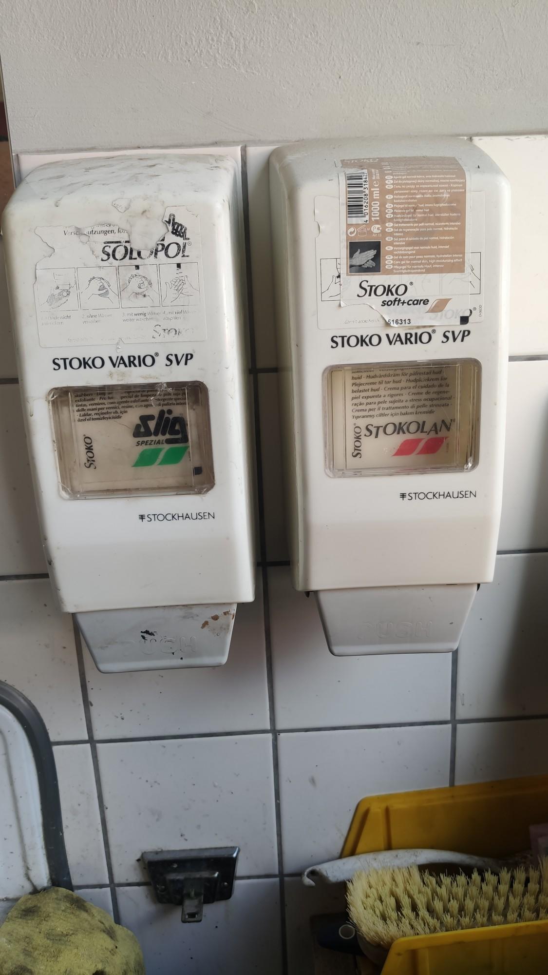 3,78L FAST ORANGE Handwaschpaste Spender Werkstatt Seife