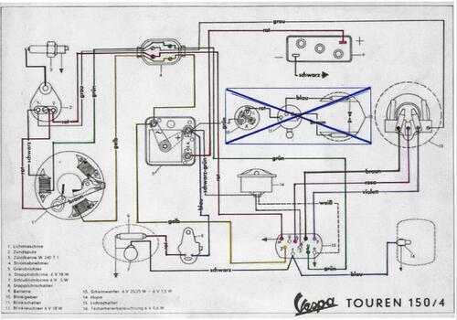 Schaltplan Vespa 150 T4.JPG