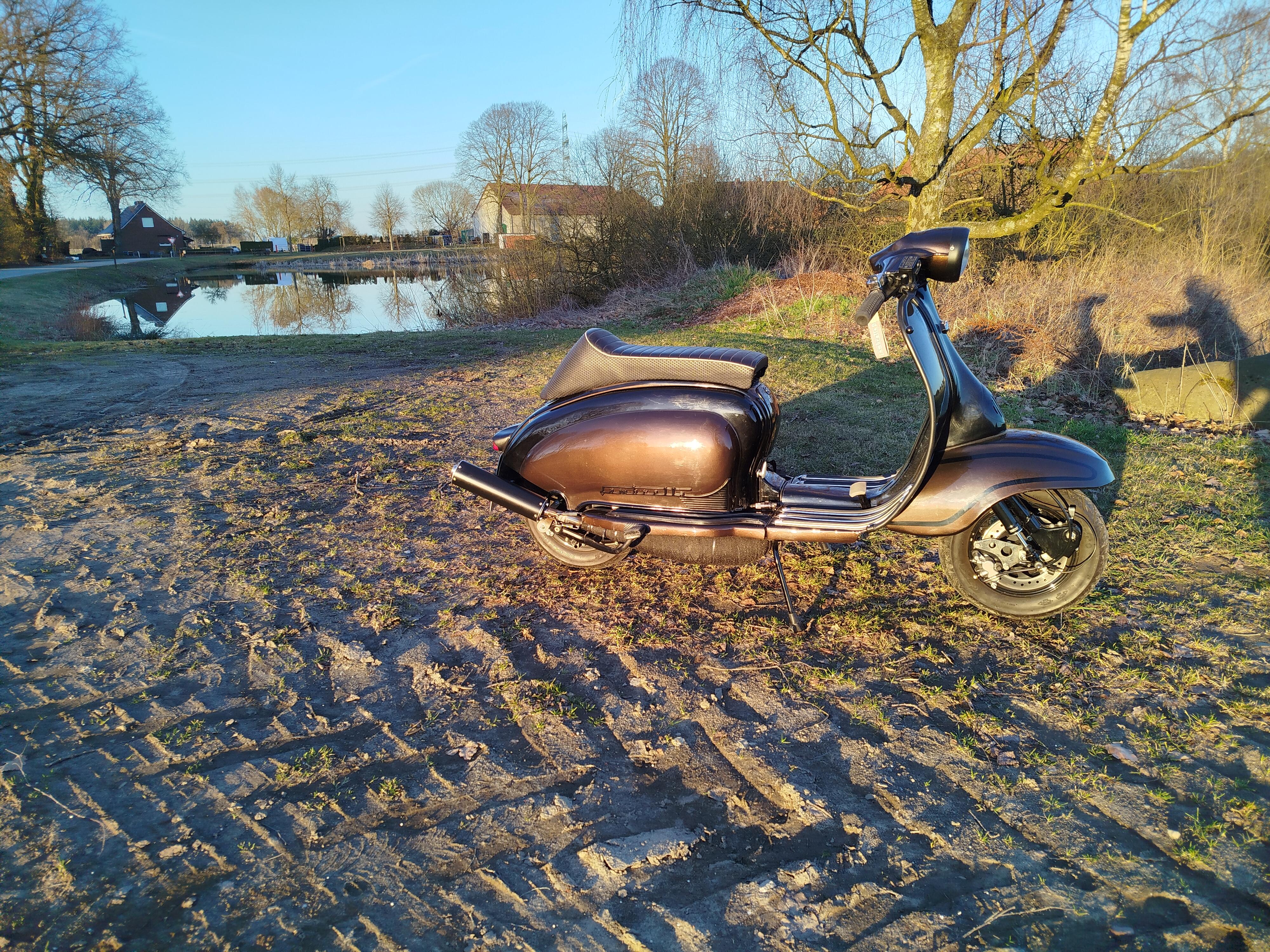 Lambretta Serie 2 von 1960, Preis runter auf 8250€, Custom