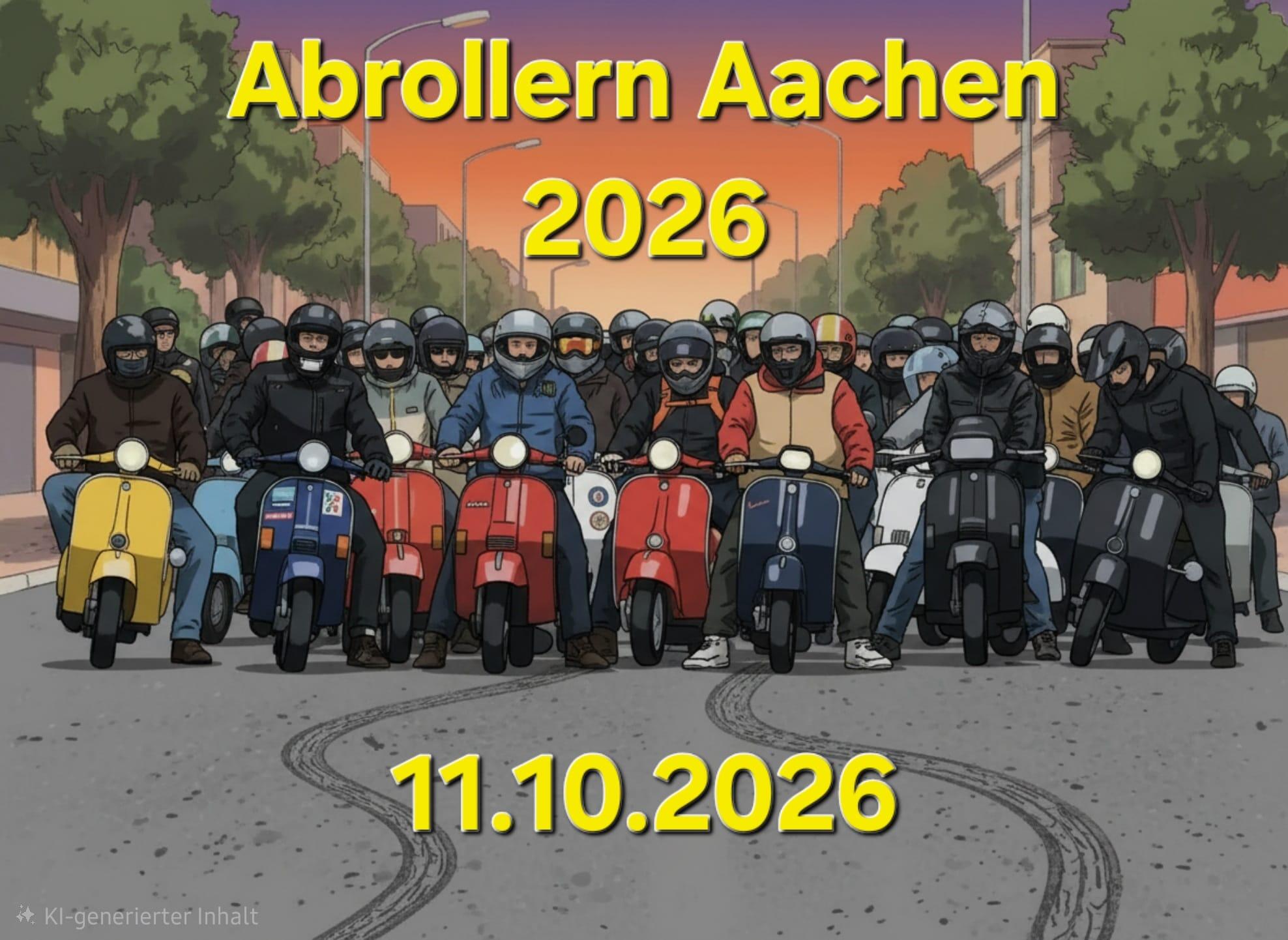 Abrollern Aachen 10.11.2026