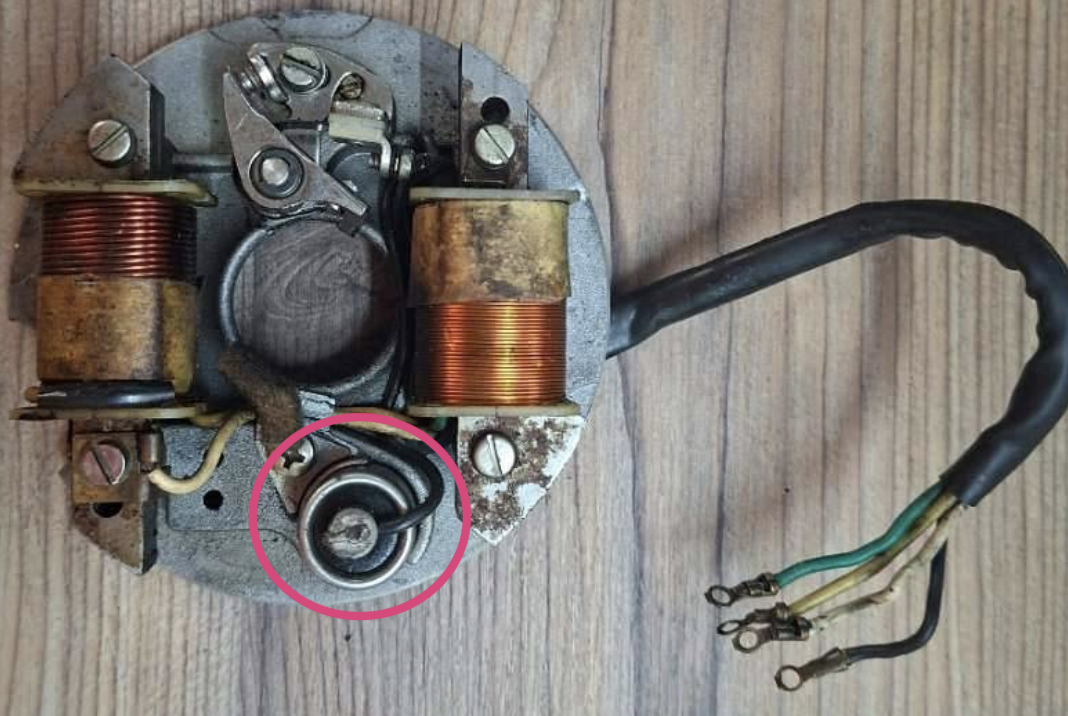 Pinasco Umrüstung Kontaktzündung auf elektronische Zündung
