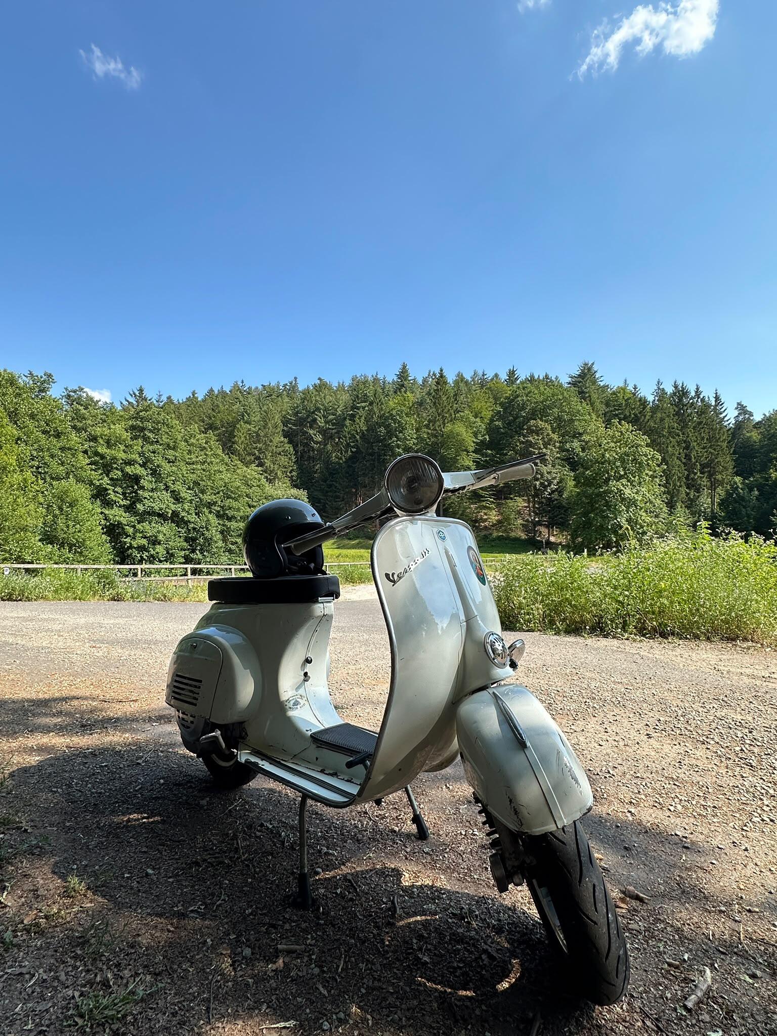 Vespa Primavera 125 1. Serie im Olack 125ccm EGIG Banane Pinasco Alu