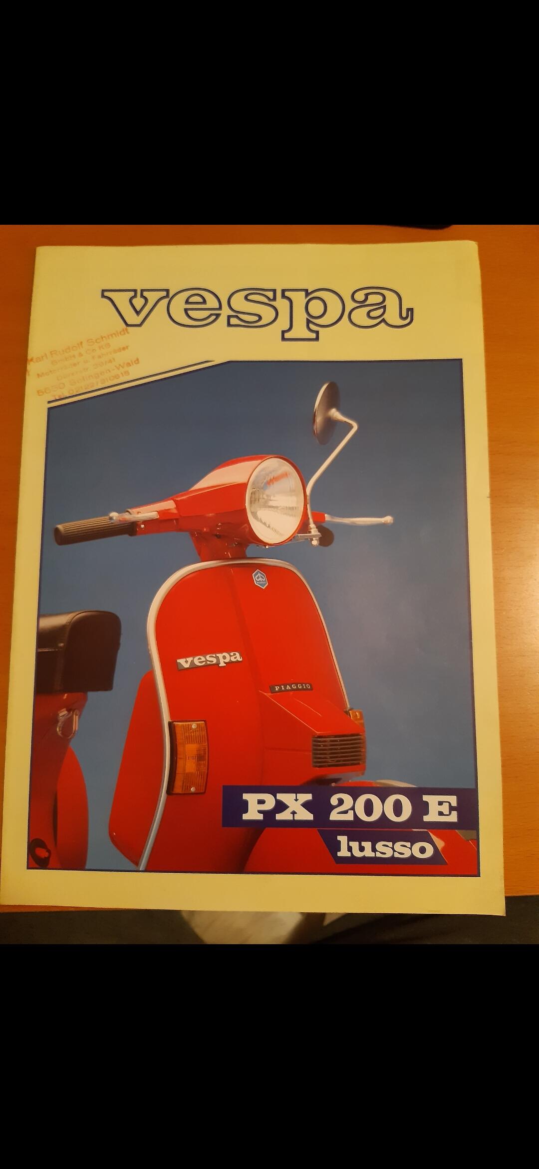 Suche PX Lusso Reklame, Werbung Prospekte