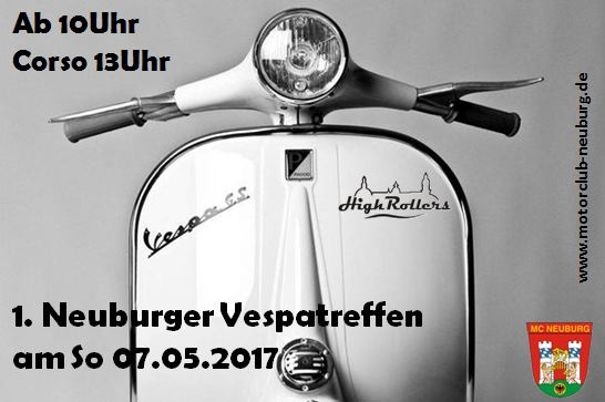 Highrollers ND - Vespa-Stammtisch Neuburg an der Donau