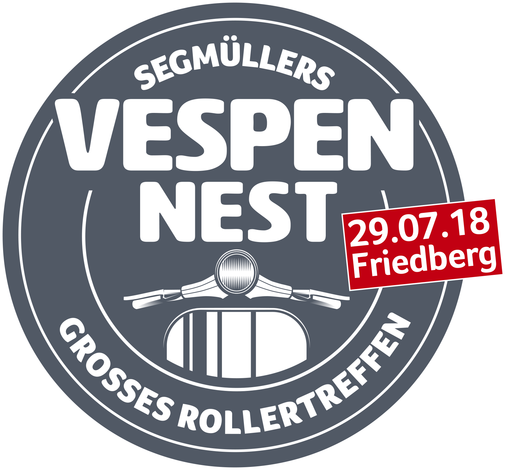 Vespa-Treffen bei Segmüller in Friedberg