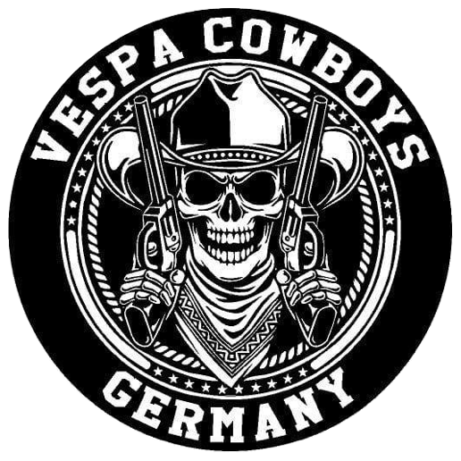 3. Abrollern der Vespa Cowboys München