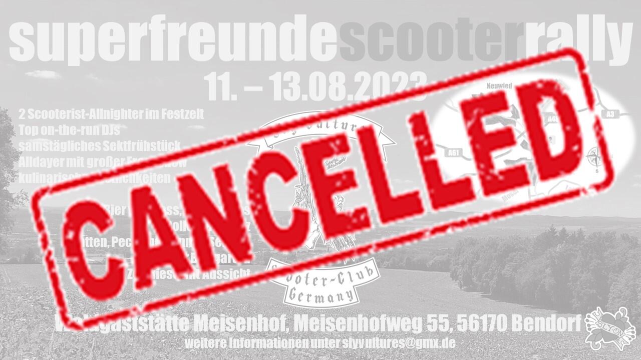 CANCELLED - Sly Vultures: superfreundescooterrally vom 11.-13.08.2023 - CANCELLED