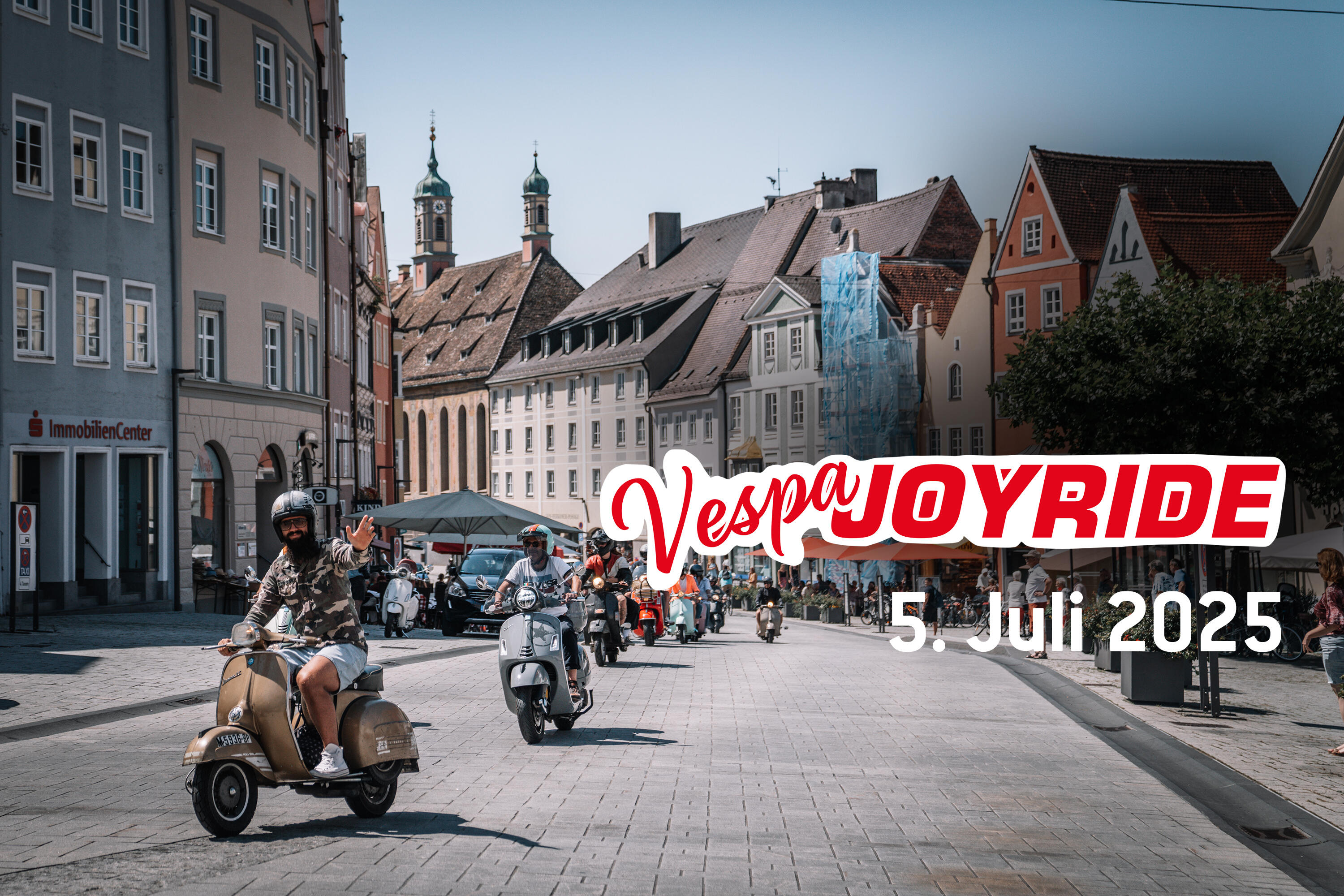 Vespa & Lambretta Joyride am Samstag 5. Juli 2025