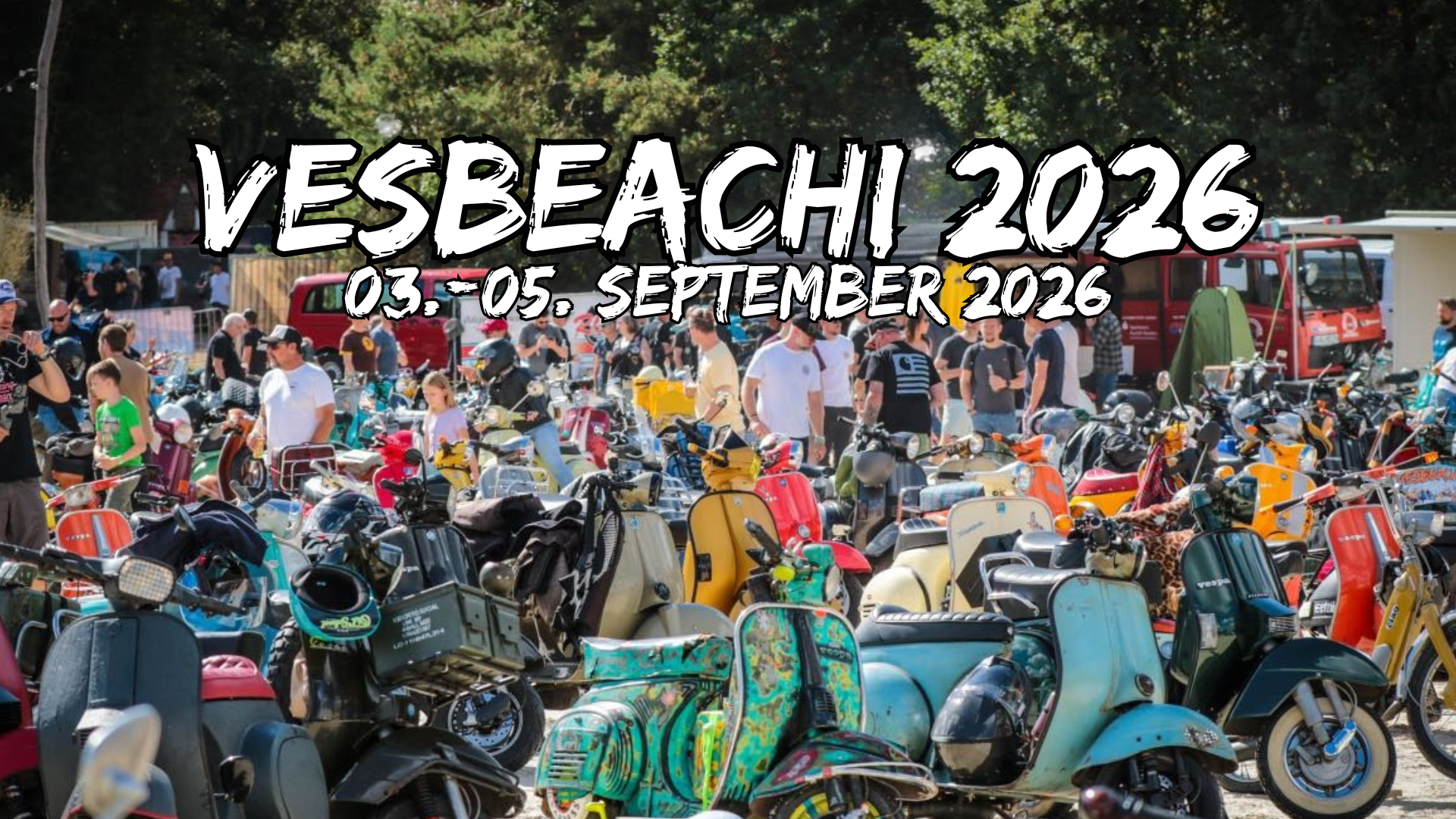 VESBEACHI #6 - das markenoffene Blechrollertreffen am Strand